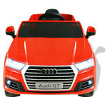 Vidaxl voiture lectrique pour enfants audi q7 rouge 6 v