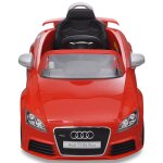 Vidaxl voiture avec tlcommande pour enfants audi tt rs rouge