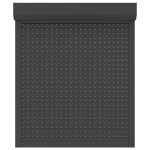 Vidaxl volet roulant aluminium 100 x 130 cm anthracite