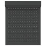Vidaxl volet roulant aluminium 80 x 100 cm anthracite