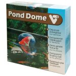 Vijvertechniek (vt) velda (vt) d�me d'�tang � poissons 56x24 cm noir et transparent