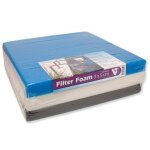 Vijvertechniek (vt) velda (vt) set de mousse de filtre d'étang 50x50x5 cm blanc noir bleu Vijvertechniek (vt) velda (vt) set de mousse de filtre d'étang 50x50x5 cm blanc noir bleu