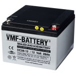 Vmf batterie amg  dcharge profonde 12 v 28 ah dc28 - 12