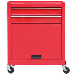 Vorel armoire � roulettes avec 6 tiroirs 62x33x107 cm