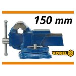 Vorel Étau à base pivotante 150 mm bleu Vorel Étau à base pivotante 150 mm bleu