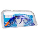 Waimea masque de plonge senior avec tube respiratoire bleu cobalt
