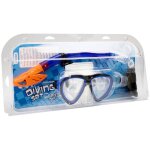 Waimea masque de plong�e senior avec tube respiratoire bleu cobalt
