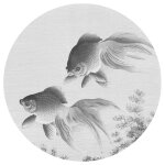 Wallart papier peint cercle two goldfish 142, 5 cm Wallart papier peint cercle two goldfish 142, 5 cm