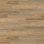 Wallart planches d'aspect de bois chne naturel marron latte