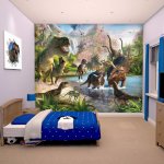 Walltastic papier peint photo dinosaur land 41745