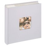 Walther design album photo fun memo 10x15 cm gris clair 200 photos