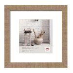 Walther design cadre photo home 30x30 cm marron