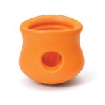 West paw jouet pour chiens avec zogoflex toppl orange mandarine s