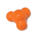 West paw jouet pour chiens avec zogoflex tux orange mandarine l