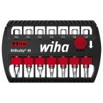 Wiha ensemble d'embouts ty phillips pozidriv torx 8 pcs bitbuddy 49 mm