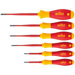 Wiha ensemble de tournevis torx 6 pcs softfinish électrique à fente Wiha ensemble de tournevis torx 6 pcs softfinish électrique à fente