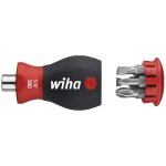 Wiha tournevis avec 6 porte - embouts magntiques fendus