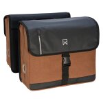 Willex sac d'affaires double 40 l noir et marron