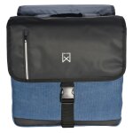 Willex sac d'affaires double 46 l noir et bleu