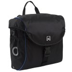 Willex sacoche de vlo 19 l noir et bleu 16002