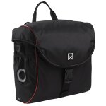 Willex sacoche de vlo 19 l noir et rouge 16005