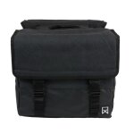 Willex sacoches de vlo 40 l noir mat et noir