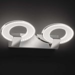 Wofi applique murale à led cindy 53x18 cm chrome Wofi applique murale à led cindy 53x18 cm chrome