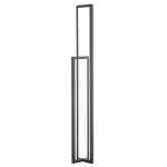 Wofi lampadaire  led zenit 23 w noir