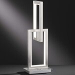 Wofi lampe de table  led muriel nickel mat