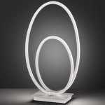 Wofi lampe de table  led nia blanc