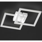 Wofi plafonnier à led elle 34x7 cm blanc Wofi plafonnier à led elle 34x7 cm blanc