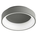 Wofi plafonnier à led shay avec rétro - éclairage 34 w gris Wofi plafonnier à led shay avec rétro - éclairage 34 w gris