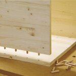 Wolfcraft ensemble universel de chevilles en bois 4645000