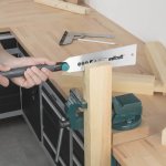 Wolfcraft scie japonaise 240 mm 6951000
