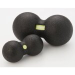 Wonder core boule de massage en forme d'arachide epp 16x8 cm noir Wonder core boule de massage en forme d'arachide epp 16x8 cm noir