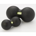 Wonder core boule de massage en forme d'arachide epp 24x12 cm noir Wonder core boule de massage en forme d'arachide epp 24x12 cm noir