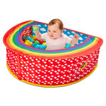 Worlds apart piscine  boules 2 en 1 rainbow 100x76x30 cm multicolore