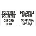 Yato ceinture porte - outils avec bretelles polyester 128 cm