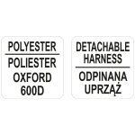 Yato ceinture porte - outils avec bretelles polyester 128 cm