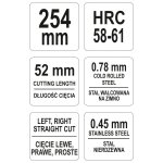 Yato cisaille anglaise 254 mm rouge Yato cisaille anglaise 254 mm rouge