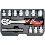 Yato kit de cl�s � cliquet 12 pi�ces yt - 38671