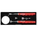 Yato kit de miroir d'inspection et outil d'extraction t�lescopique