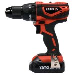Yato perceuse  percussion avec batterie li - ion 2, 0ah 18v 40nm