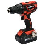 Yato perceuse - visseuse sans cordon 2 batteries li - ion 3, 0ah 18v 40nm