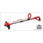 Yato tondeuse  gazon sans batterie 18 v 300 mm