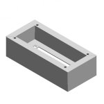 Socle en m�tal bas pour colonne de recharge abl emc2 (16 cm)