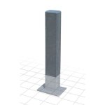 Socle de prise de charge en plastique Socle de prise de charge en plastique