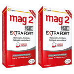 Mag 2 24h extra fort magn�sium vitamine b6 fatigue lot de 2 x 45 comprim�s