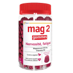 Mag 2 gommes framboise magnsium vitamine b6 fatigue nervosit 45 gommes