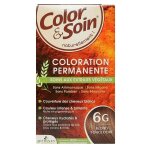 Les 3 ch�nes color & soin coloration permanente n�6g blond fonc� dor�